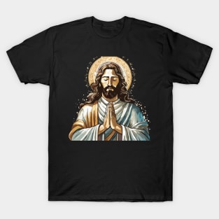 Jesus Christ praying T-Shirt